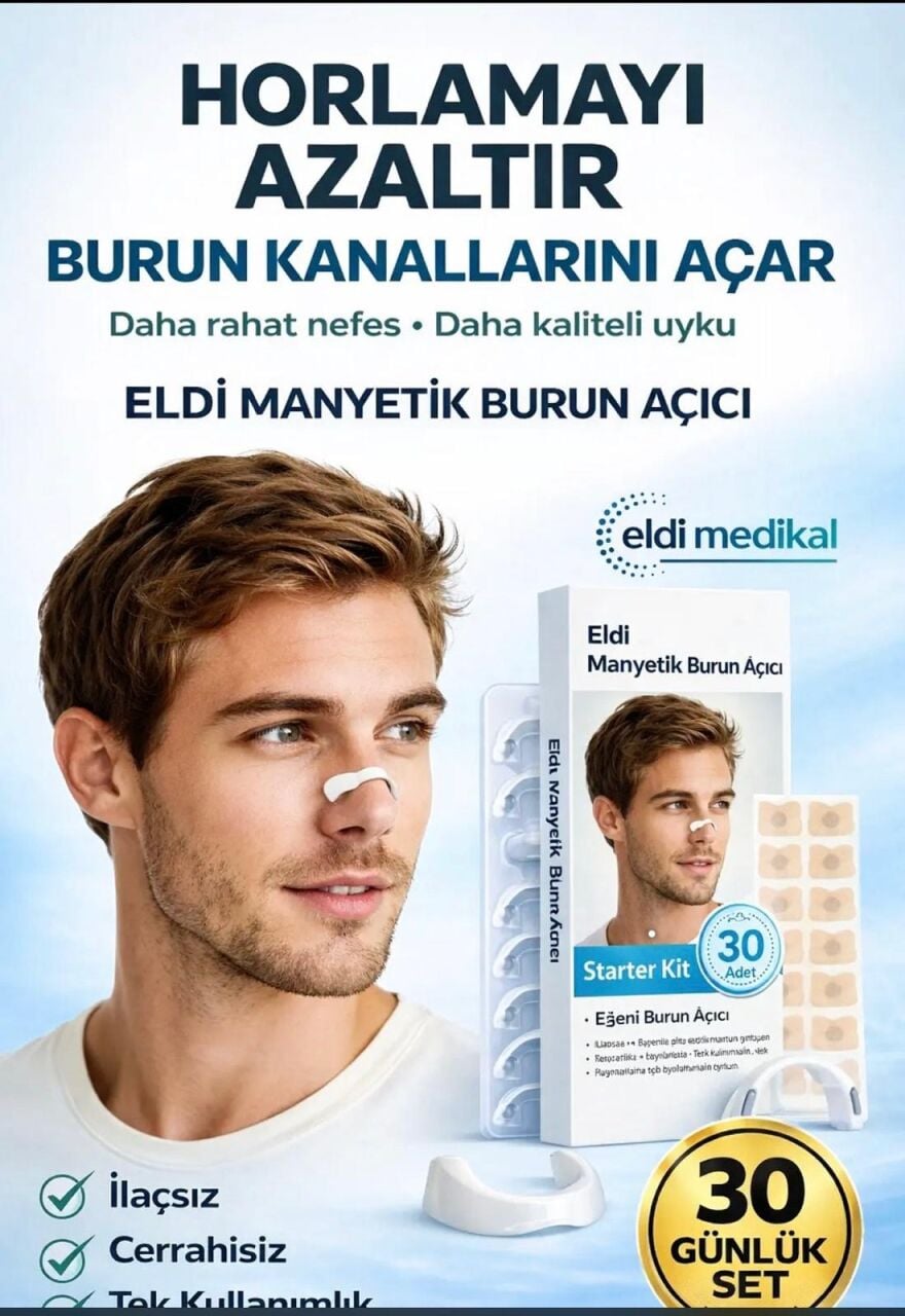 Manyetik Burun Bandı Nedir? Ne İşe Yarar, Nasıl Kullanılır?
