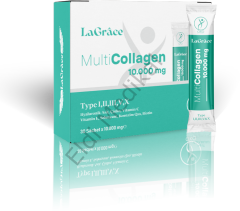 OXO Global Multi Collagen Complex | 30 Saşe | Hidrolize Tip 1 & 3 Peptitler | Hyaluronik Asit, C Vitamini & Biotin & Çinko | Yaşlanma Karşıtı Cilt, Saç ve Tırnak Desteği