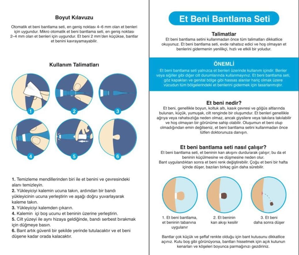 2’si 1 Arada Et Beni Bantlama Kiti ile Evde Kolay Çözüm