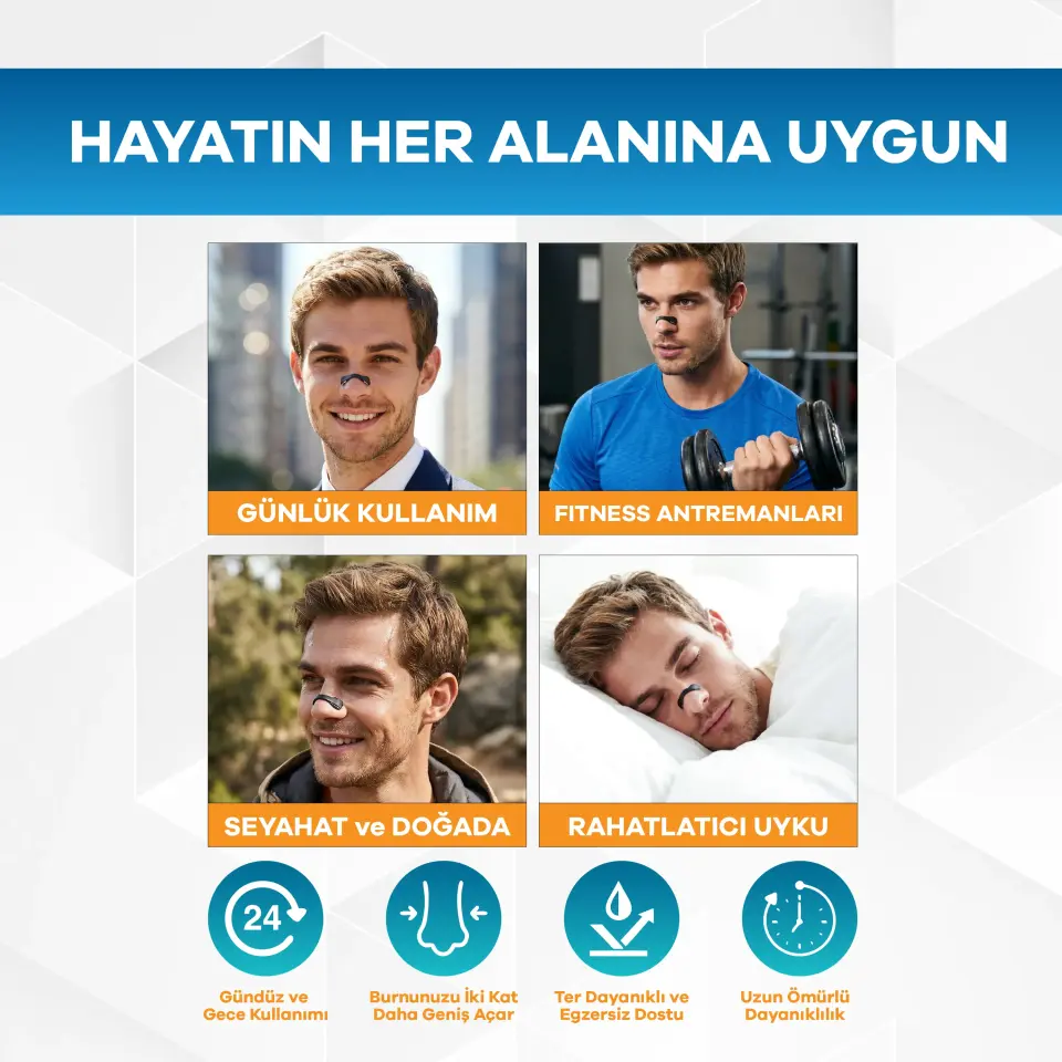 Eldi Manyetik Burun Açıcı Bandı - 30 Çift Siyah Başlama Seti