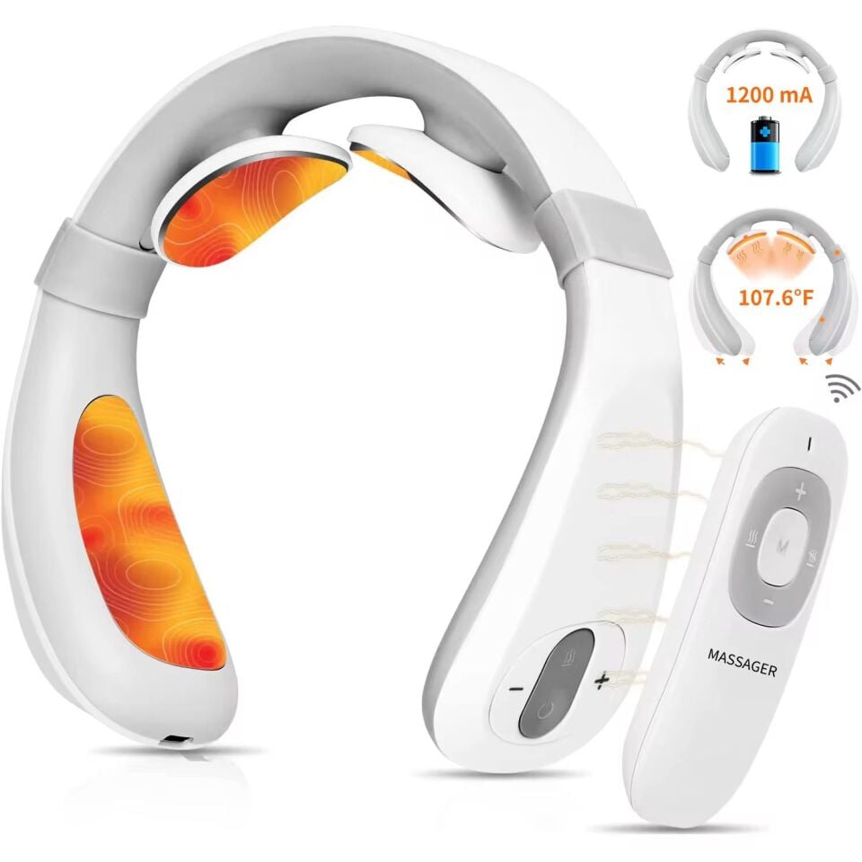 Eldi Akıllı Boyun Masaj Aleti - 6 Modlu Isıtmalı Wellness Teknolojisi