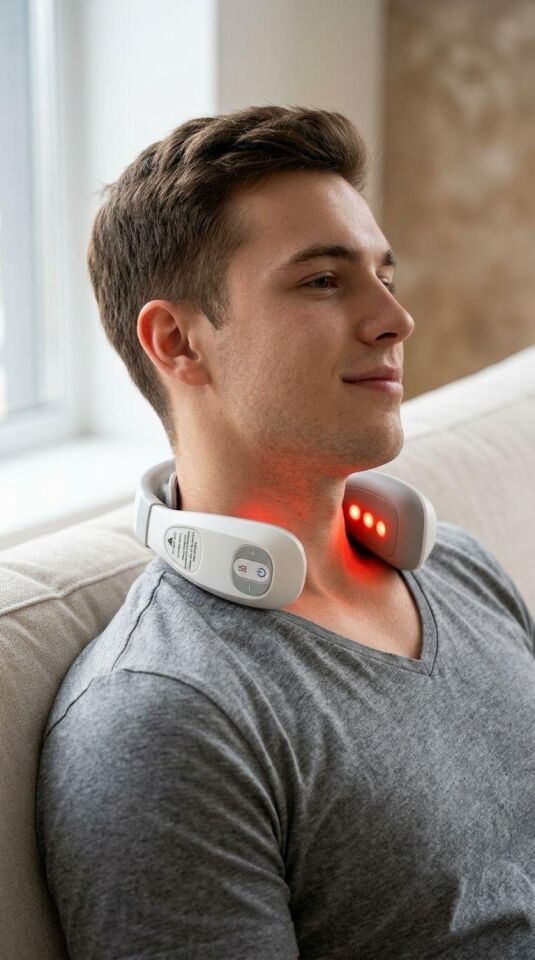 Eldi Akıllı Boyun Masaj Aleti - 6 Modlu Isıtmalı Wellness Teknolojisi