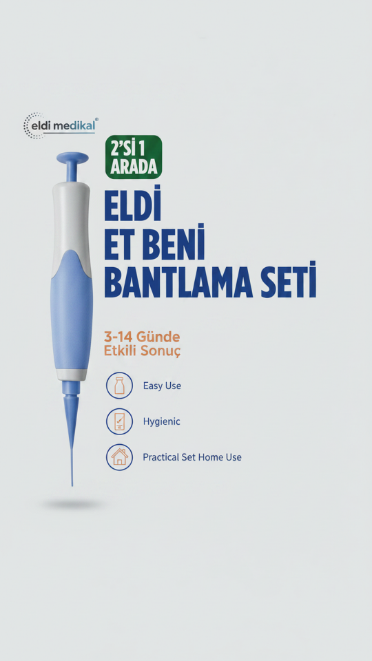 ELDİ Et Beni Bantlama Seti I Skin Tag Remover Bandı